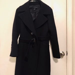 100% Wool Coat Form Zara